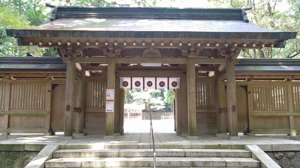 狭野神社神門