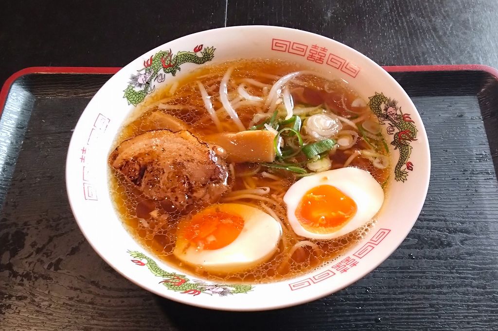 黒岩土鶏の醬油ラーメン