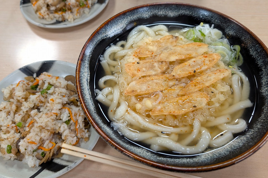 ごぼう天うどん