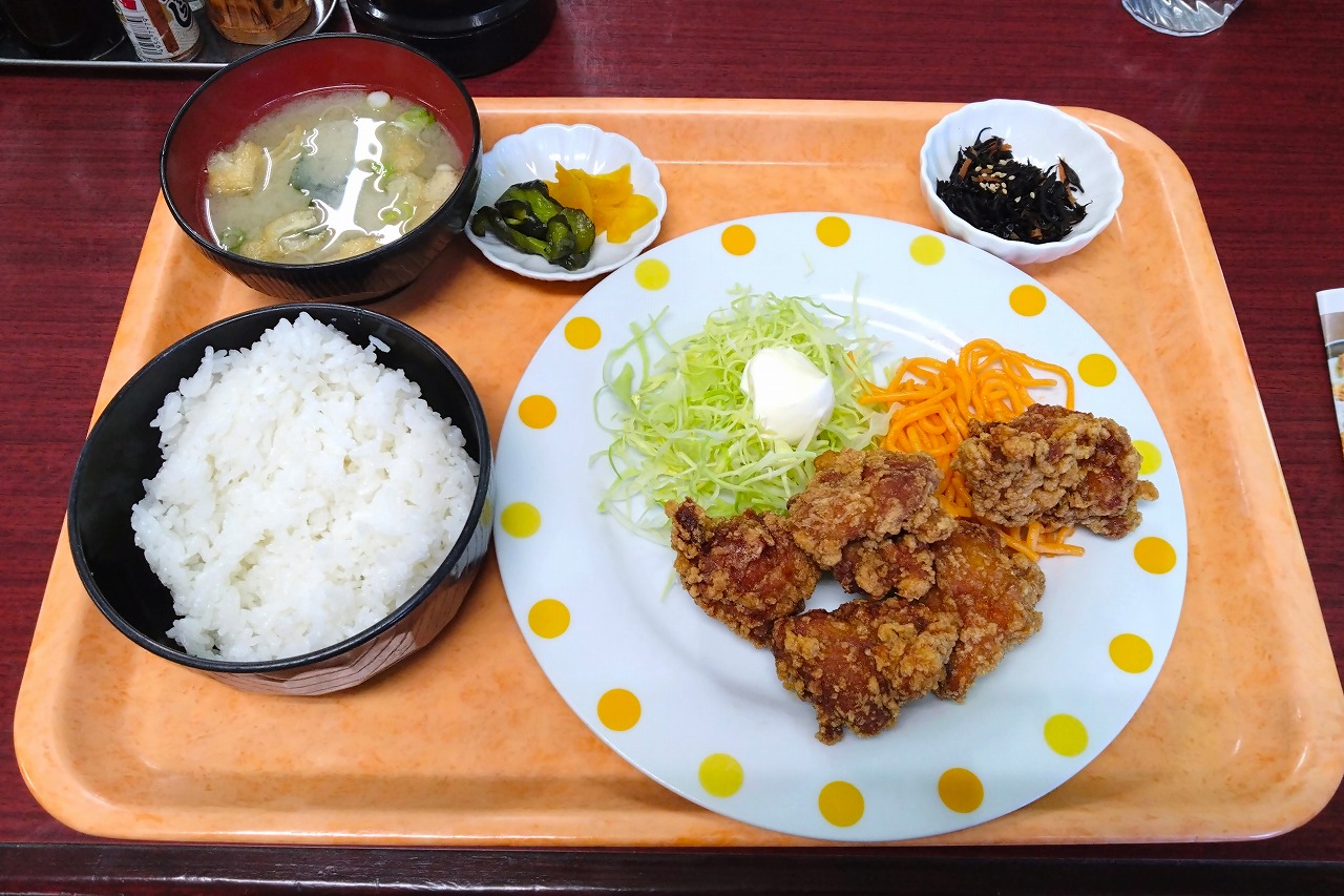 唐揚げ定食
