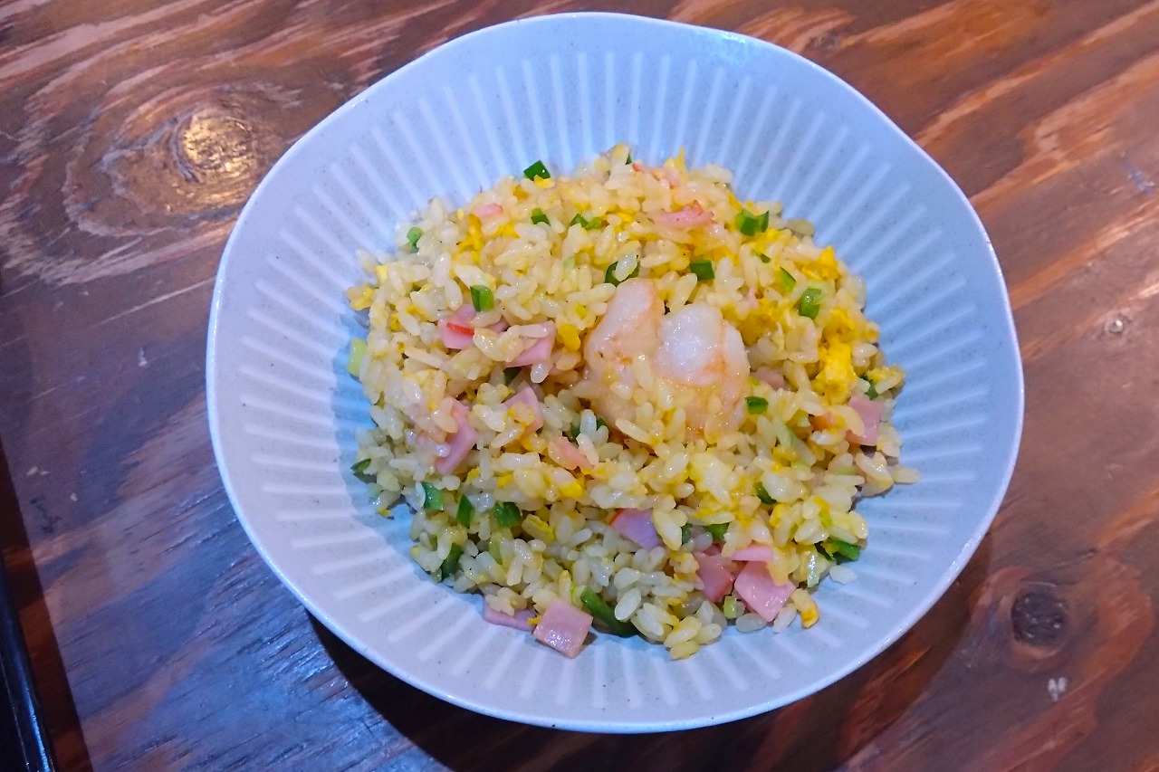単品の半チャーハン